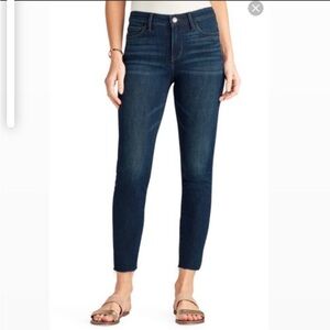 Sam Edelman Women's Kitten Mid Rise Ankle Jean Size 25